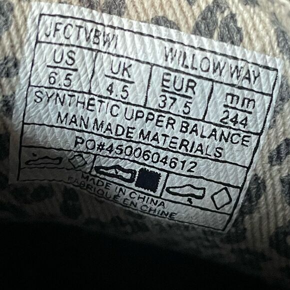 Billabong Willow Way Black Distressed Faux Leather Lace Up Ankle Boots Size: 6.5 - Picture 9 of 16